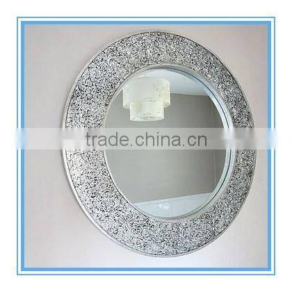 Decorative Mosaic Round shape Wall Mirror