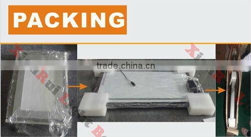 Slim light box with acrylic frame