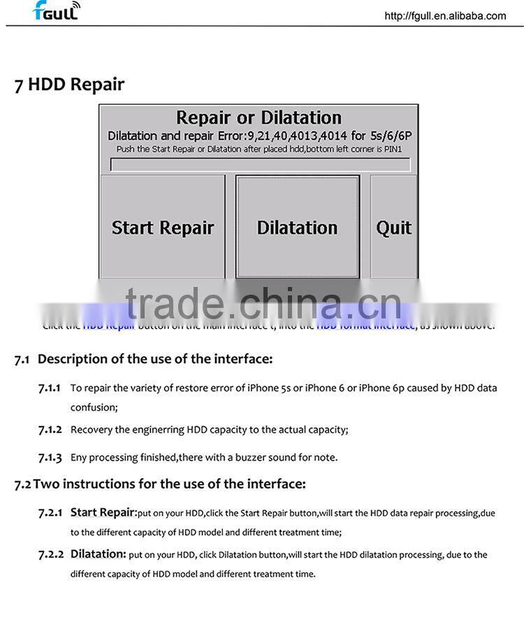 New arrival motherboard/ic repair tool for iphone serial number modify