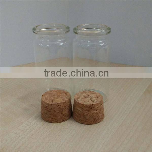 cork 35*70mm pharmaceutical bottle, glass bottle