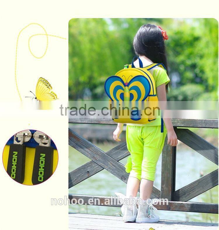 Lovely stylish butterfly images of children school bag kids 3D Animal Backpack