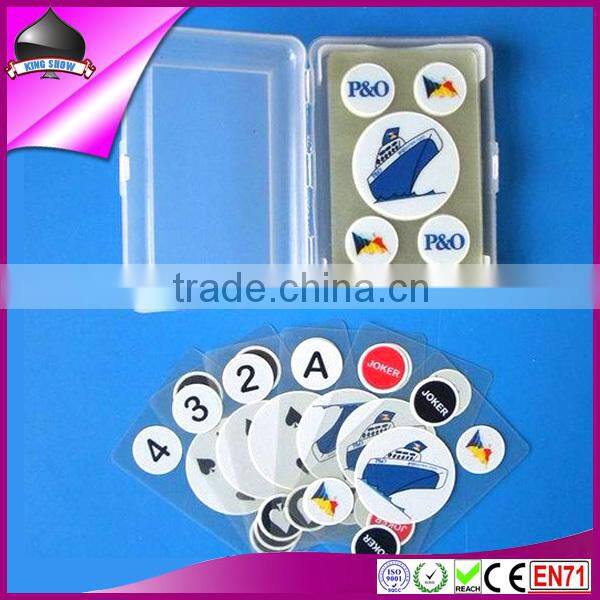 high end print transparent plastic cards for advertising promotional gift casino wholesale