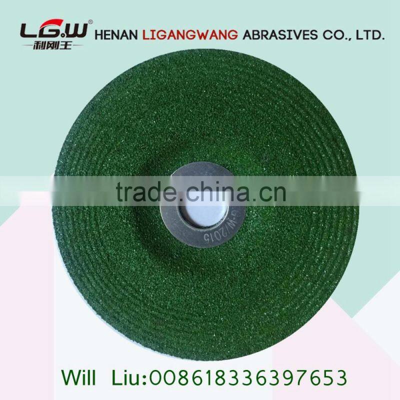 420 LGW new designed T42 100*3*16 grinding wheel for Stainless steel