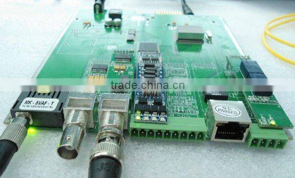 RS232 Optic Fiber Video Transmitter/Receiver