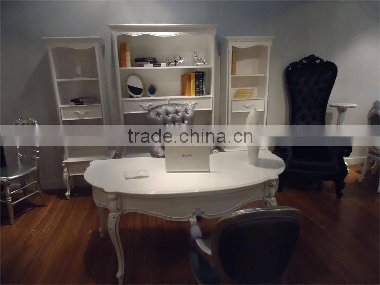 high quality 5331# new classical europe writing desk and desk chair