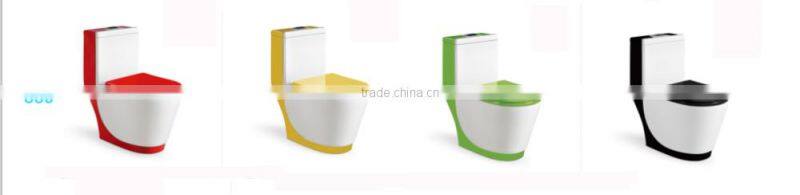 China suppliers Siphonic jet flushing black toilet 339