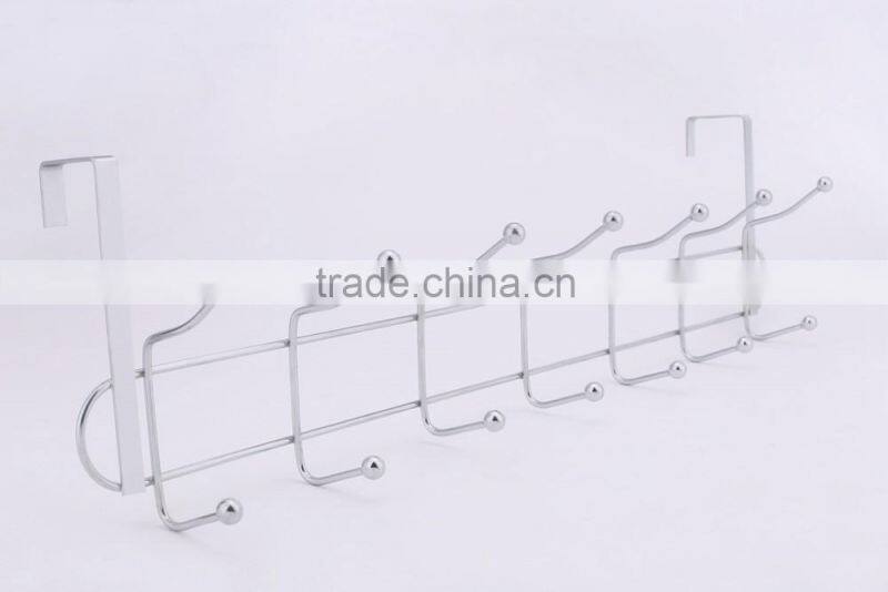 Chrome Rails Hooks Hanging Coat Hook