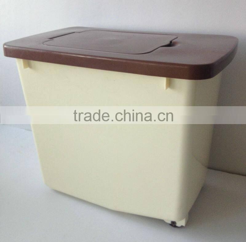 15KG 40liter dog and cat pet dry food storage container