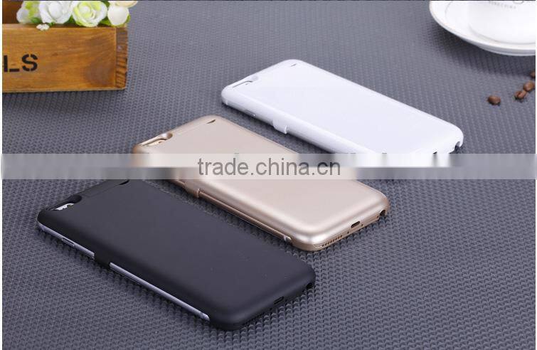 Wireless charger for i phone 6 4.7", China factory supply new battery case product, low price promotional battery case charger