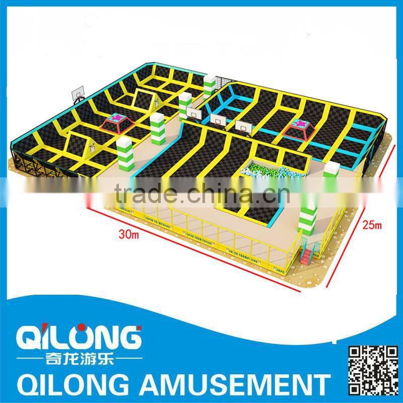 Large multi-functional outdoor trampoline,jumping for healthy and fun!