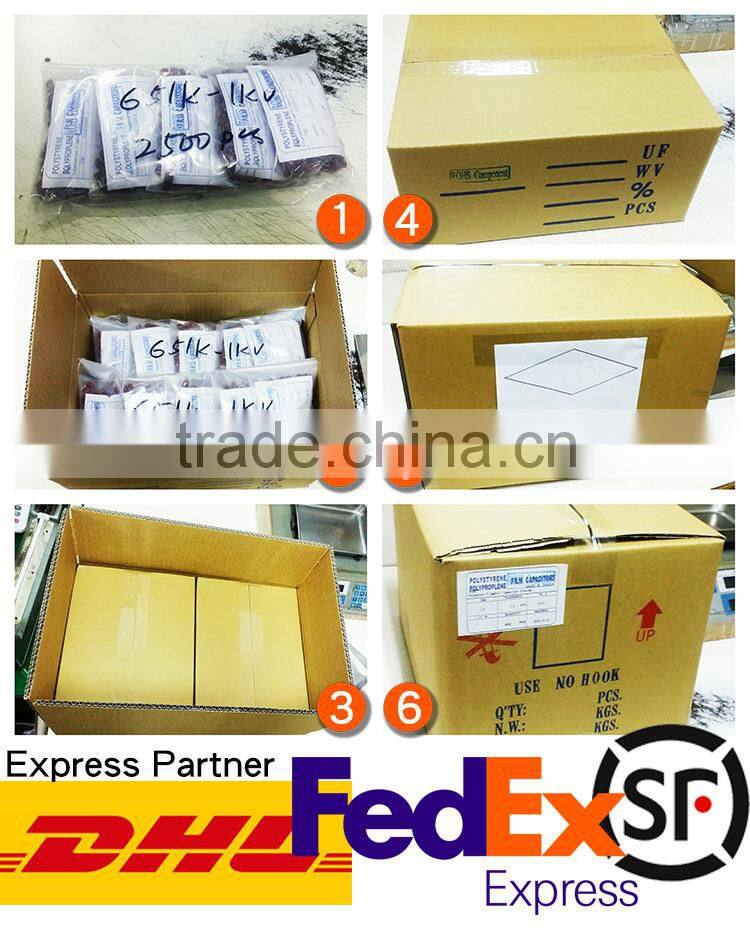 High Frequency Low DF 10000pF 50V Polypropylene Film Capacitor