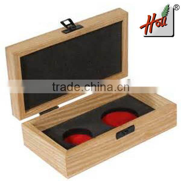 2015New Handcrafted Wooden Coin Box For Packing HCGB8018