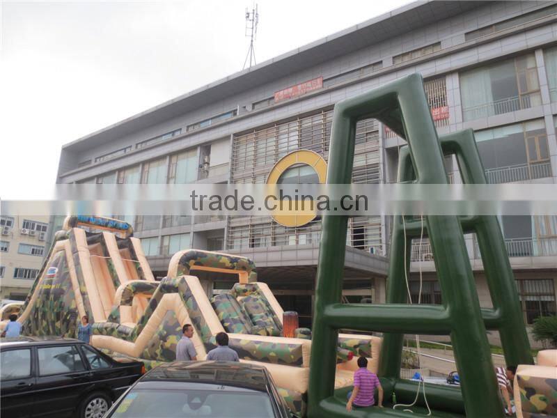 Outdoor Adult Inflatable Obstacle Course for Sale