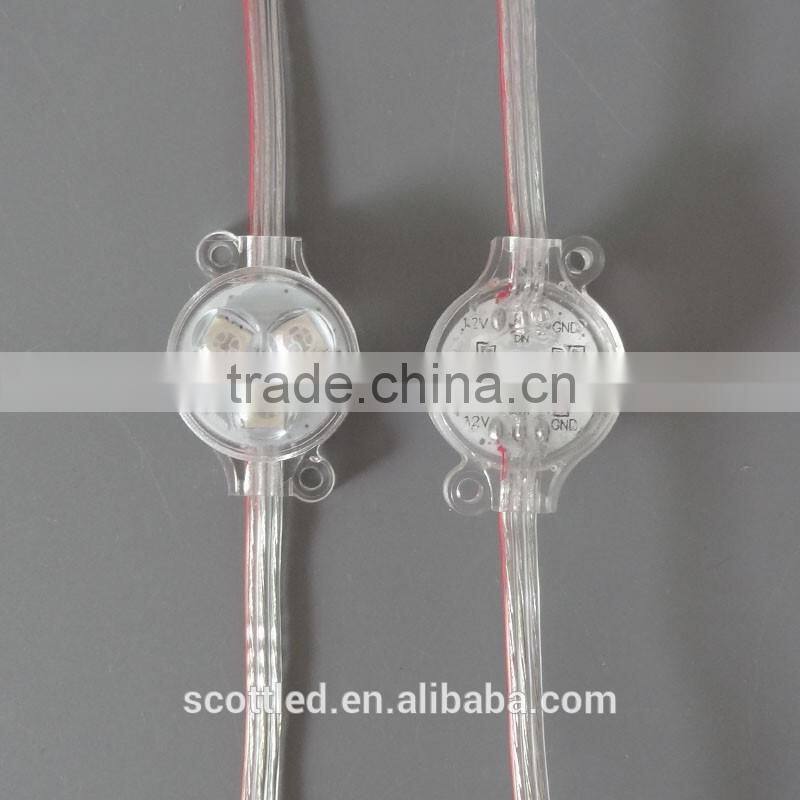 hot selling Outdoor IP67 led dot light ws2801 30mm