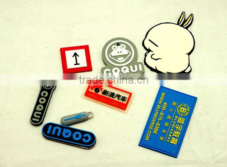 Factory Customized Production Various Silicone PVC Logo