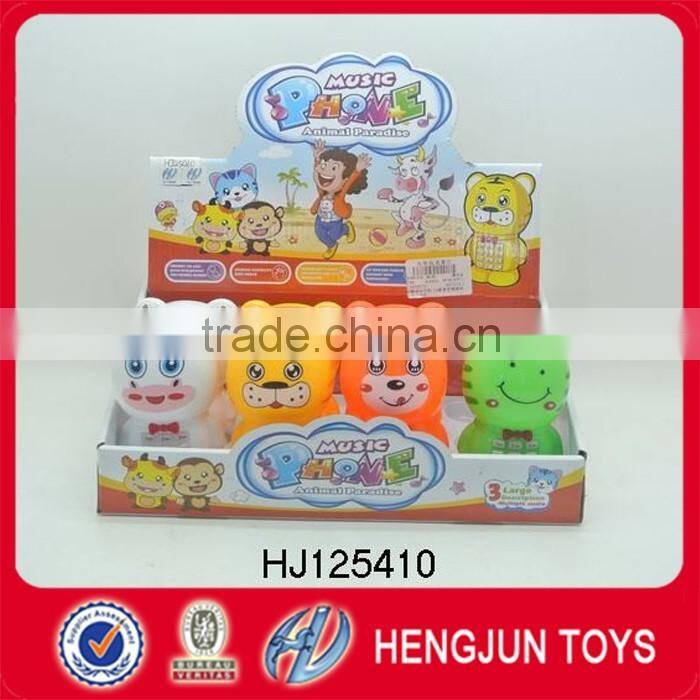 plastic classics cartoon music phone sliding car toys