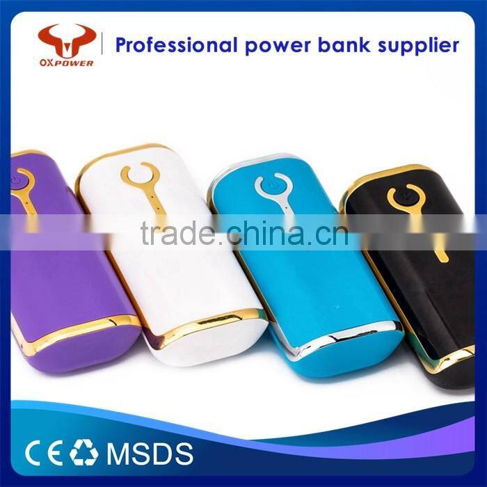 2016 professional factory cheapest price hot sell fast charging original 5200mah portable universal usb charger power bank