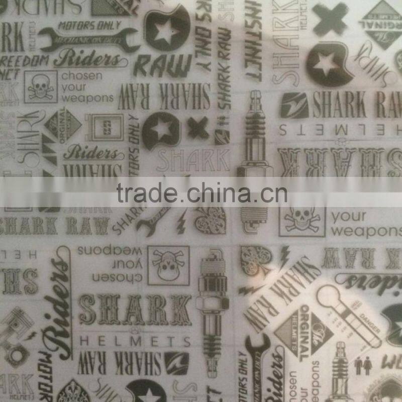 Good Value Dazzle Graphic Transparent Feature Design Hydrographic Film No.DGDAS090 Blank Water Transfer Printing Film