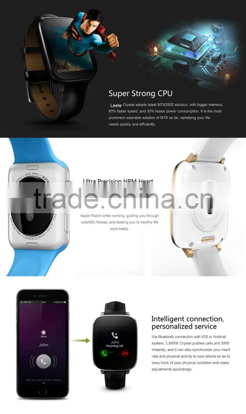 Alibaba hot supply Email,Bluetooth,MP3 Playback Feature and Android Operation System Smart Watch