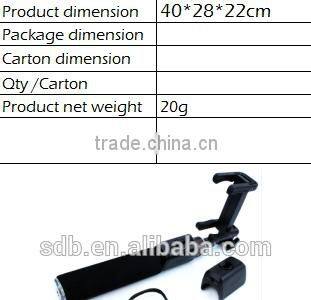 Bluetooth wireless control remote shutter camera for ios/android 3 styles Black