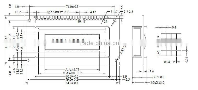 COB Graphic lcd display LCM Module ST7920