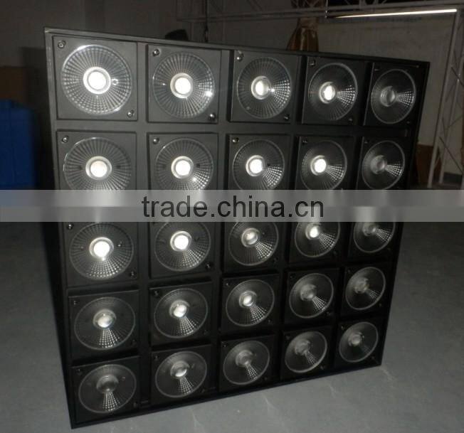 HOT&NEW! 25x10w dmx led blinder/led matrix display