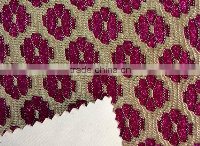 Glitter Colorful High Quality with TC Backing Synthetic PU Leather for Shoes and Bags