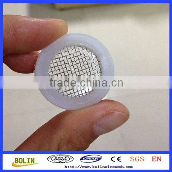 plain weave / twill weave silver woven wire mesh filtration screen