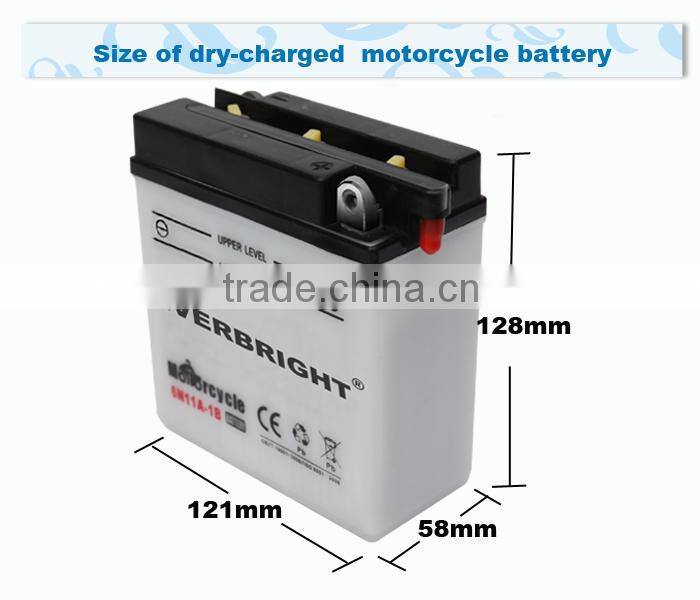 Credable Cina import and export 6v lead acid large capacity motorcycle battery agent