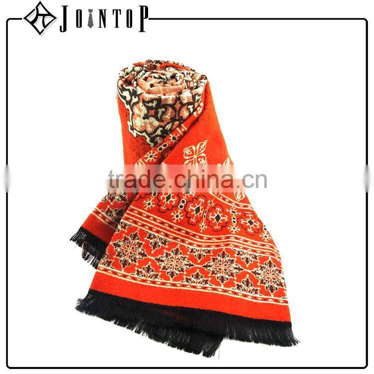 satisfying price wholesale promotion oriental gingham knit scarf