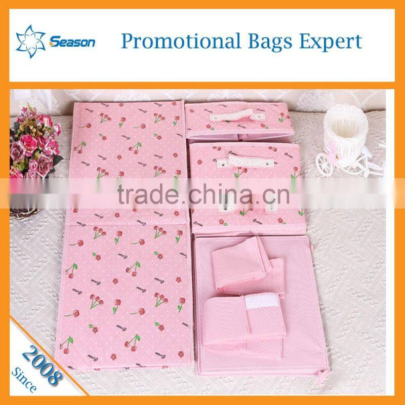 Oem non woven fabric foldable storage box drawer storage box storage box foldable