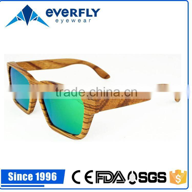 2015 Fashion high quality wholesale wooden sunglasses for audul