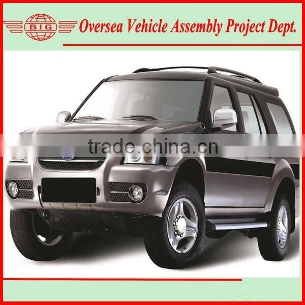 not fairly used suvs cars or suvs used car but Chinese new 4WD LHD diesel SUV for assembling in Africa