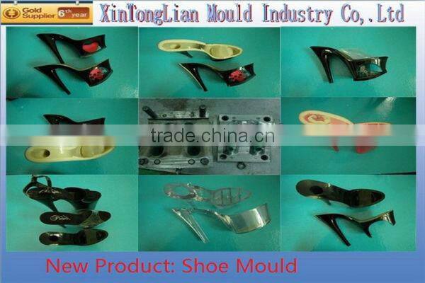 Fashionable Nice Quality High Heel Lady Crystal Sandal Personal High Heel Hyaline Lady Shoes Free Sample