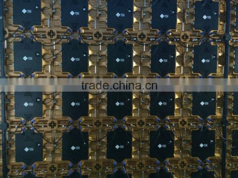 Full color indoor P5 hire led display with fact lock cabinets