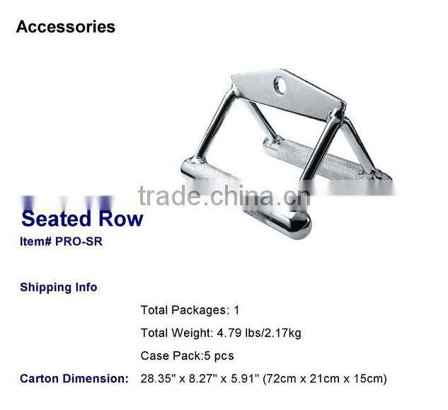 Gym accessories spring collar, hand grip, and seated row