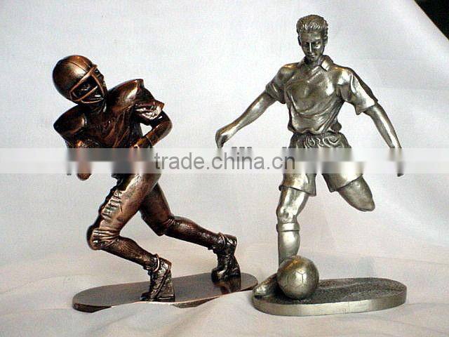 Football Player Figurines, Player Statues