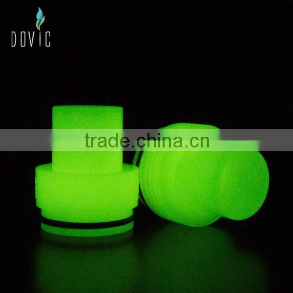 low price colorful wide bore delrin drip tip wholesale