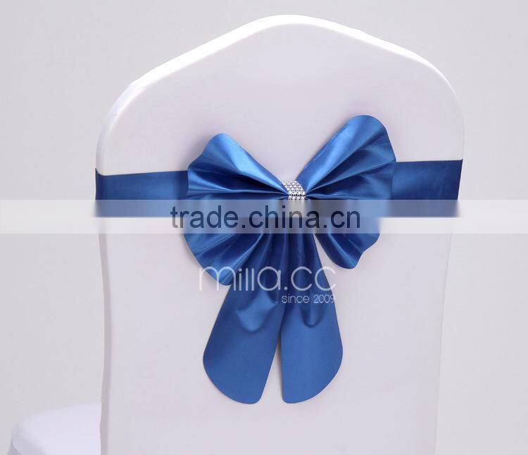 Wholesale China factory no need tie chair cover bow