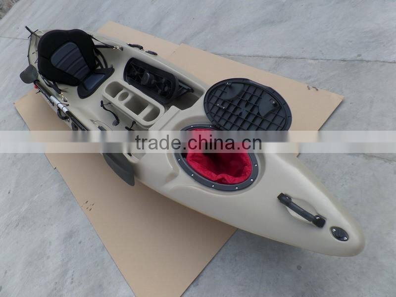 Single canoeing Kayak canoe Kayak platform proofed kayak boat PE plastic