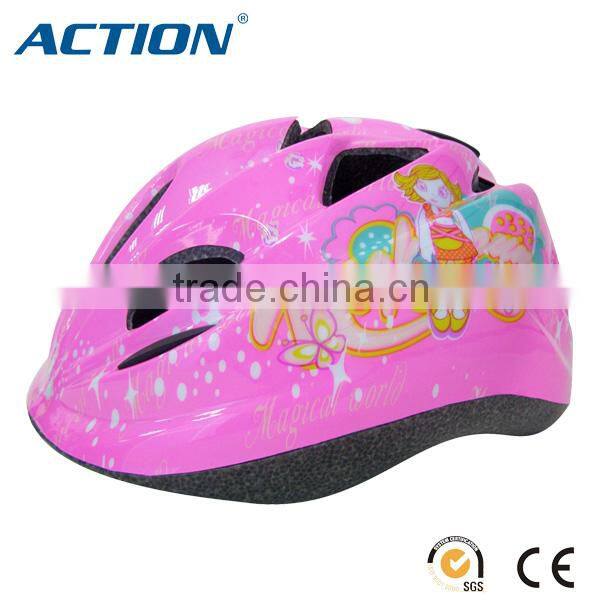 safety protective kid child helmet bicycle bike helmet skate helmet black EPS