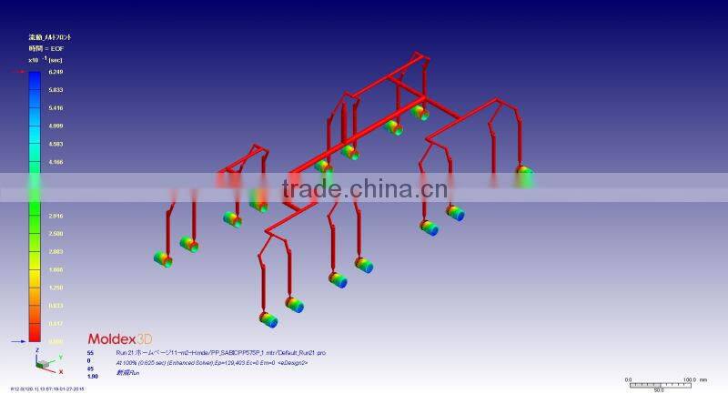 High quality and Traditional solar system hot runner with Highly-efficient made in Japan