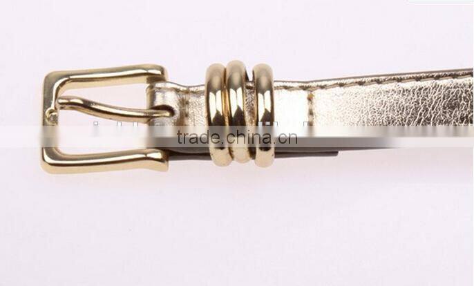 fashion lexus ladies nad women golden viret diamante needle buckle slim waist beltf or casual garment