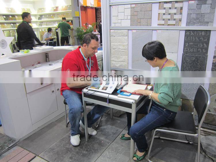 Hot sale square shape natural slate black dinner mat wine cup pad