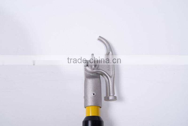 high voltage fiberglass telescopic hot stick with length 3-12meter