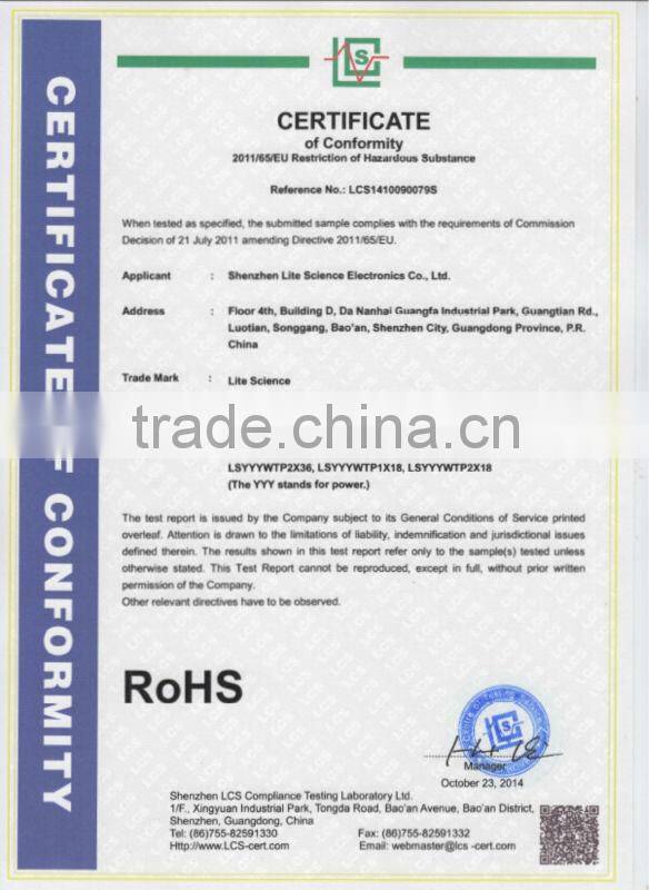 30W easily installing IP65 PC material Tri-proof light with metal PCB