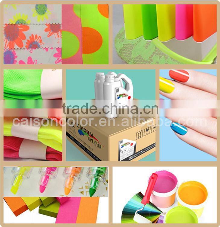 Fluorescent marker ink colorant for marker pen ink