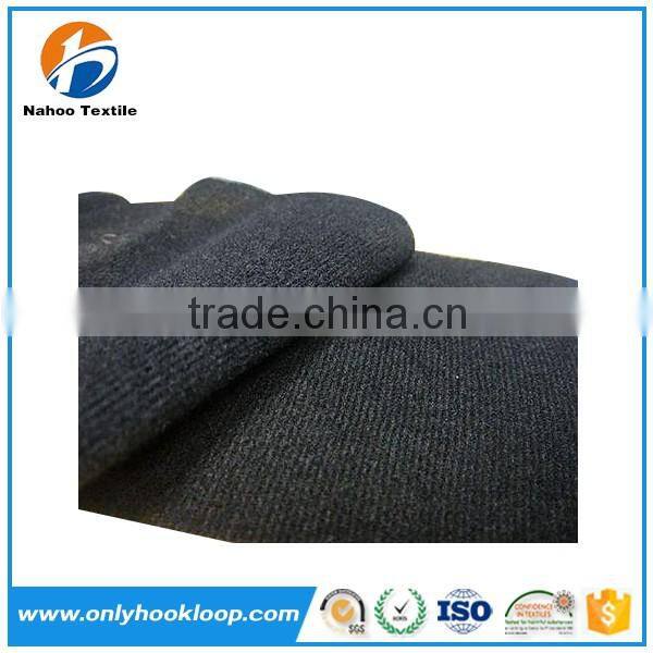 Soft fabric loop, Colored baby soft fabric loop, 100% nylon soft black fabric loop