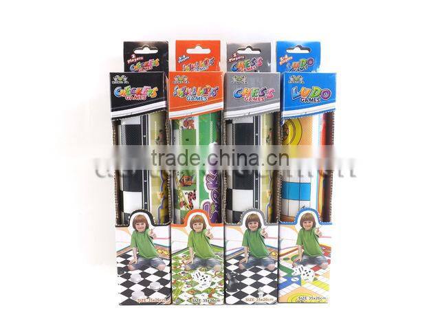 Outdoor educational 2 players plastic giant chess set for kids