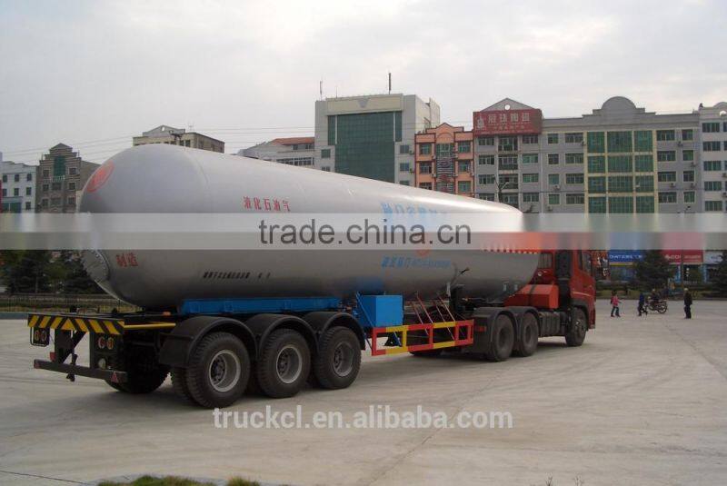 3 axles lpg semi trailer 56m3 lpg tank semi trailer lpg semi trailer